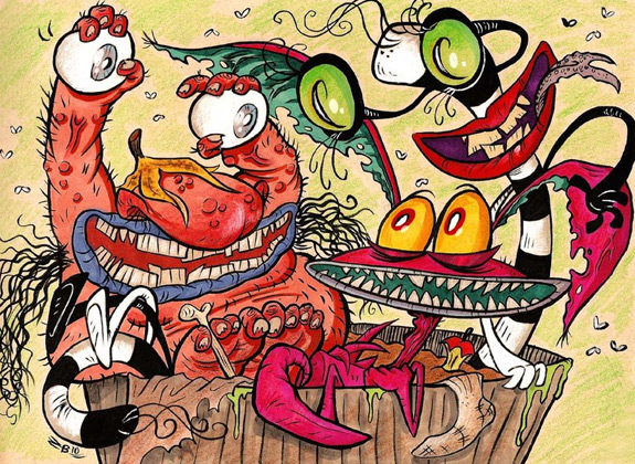 Cartoons of the 90s - Aaahh! Real Monsters 2