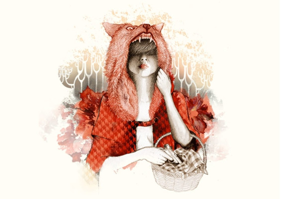 Little Red Riding Hood Art 11